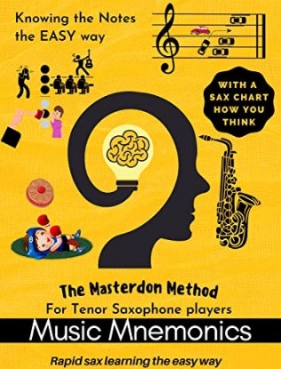 Music Mnemonics for Tenor Saxophone Players: Rapid Sax Learning The Easy Way (How to Play Easy Tenor Sax Book 1)